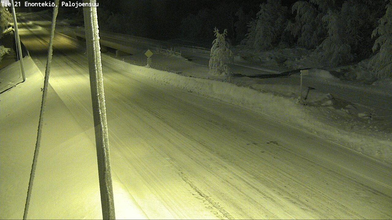 Kelikamerat Kuva Tie 21 Enontekiö_Palojoensuu, Enontekiö, Lappi