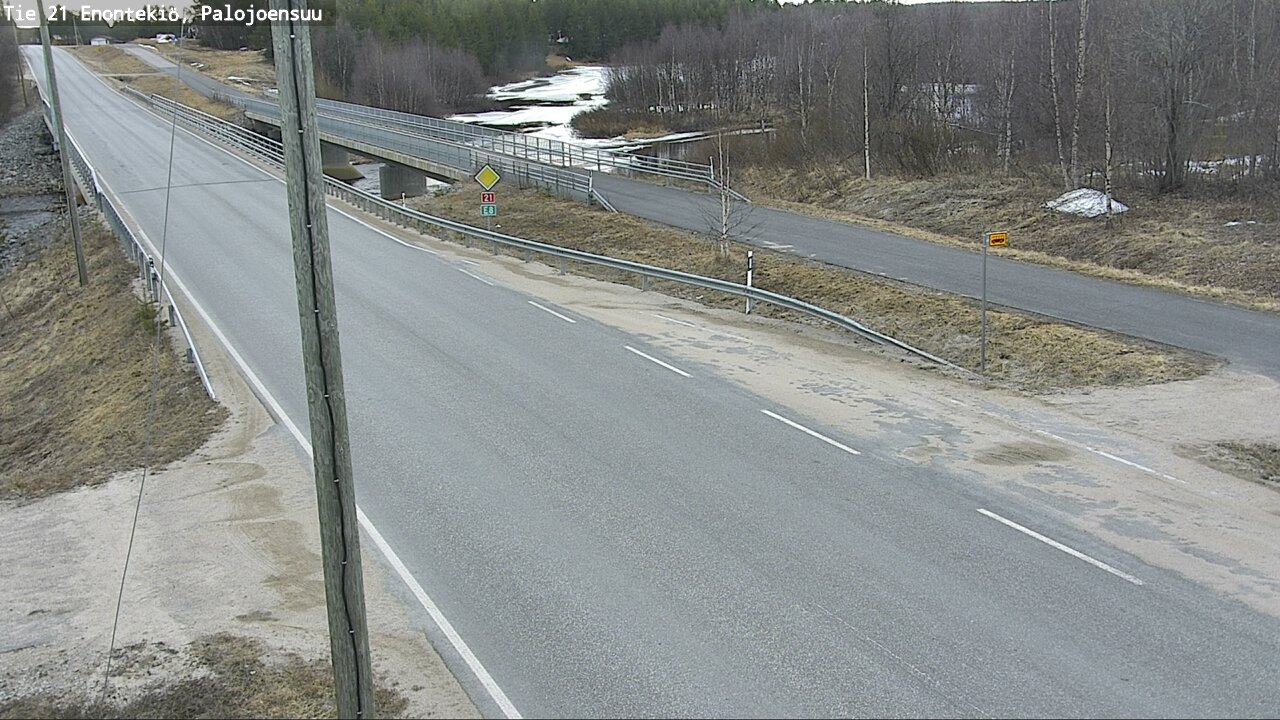Kelikamerat Kuva Tie 21 Enontekiö_Palojoensuu, Enontekiö, Lappi