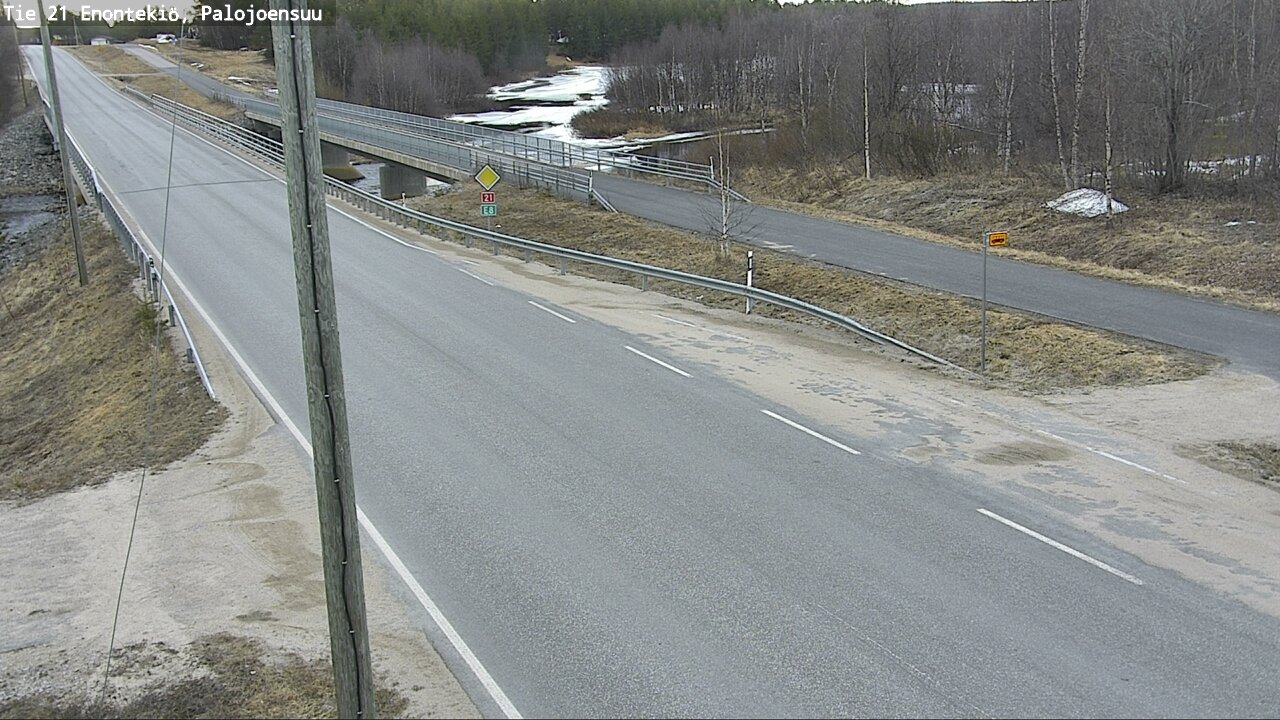 Kelikamerat Kuva Tie 21 Enontekiö_Palojoensuu, Enontekiö, Lappi