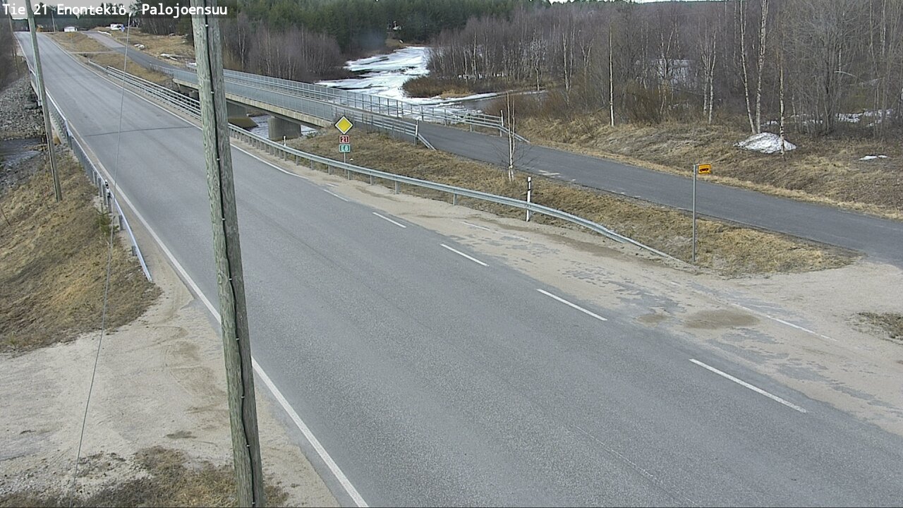 Kelikamerat Kuva Tie 21 Enontekiö_Palojoensuu, Enontekiö, Lappi