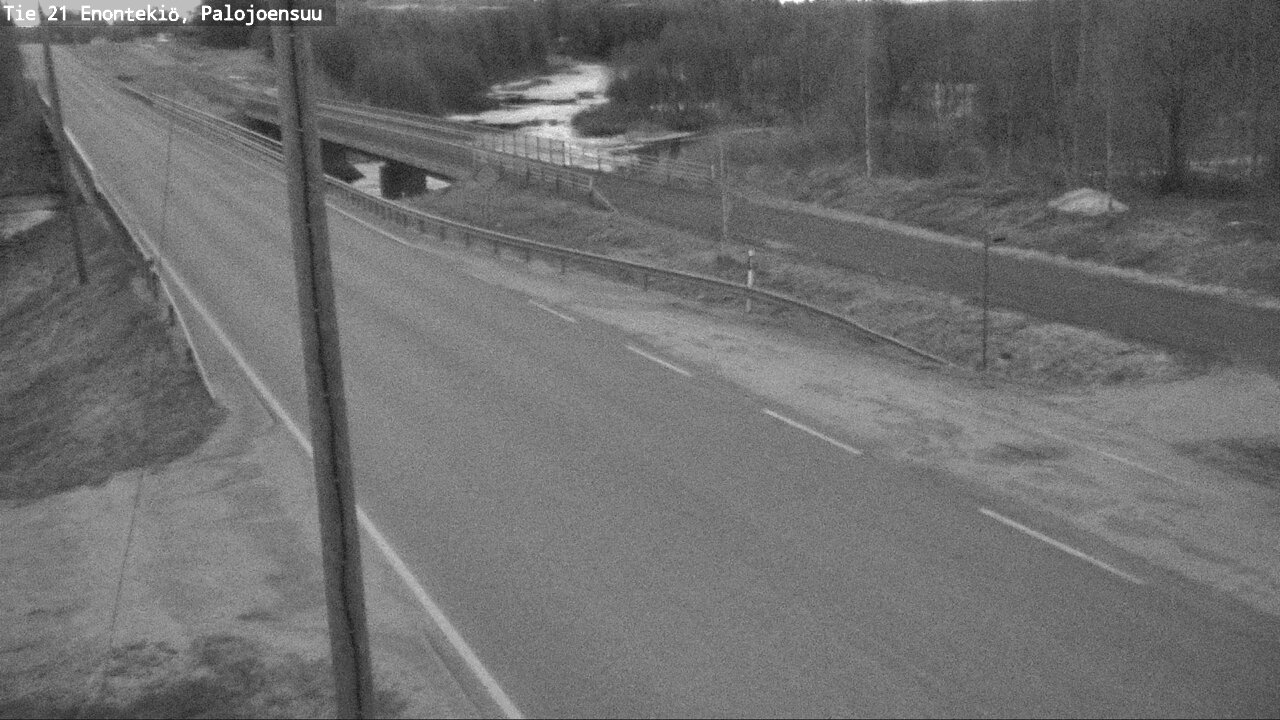Weather Camera Image Väg 21 Enontekis, Palojoensuu, Enontekiö, Lappi