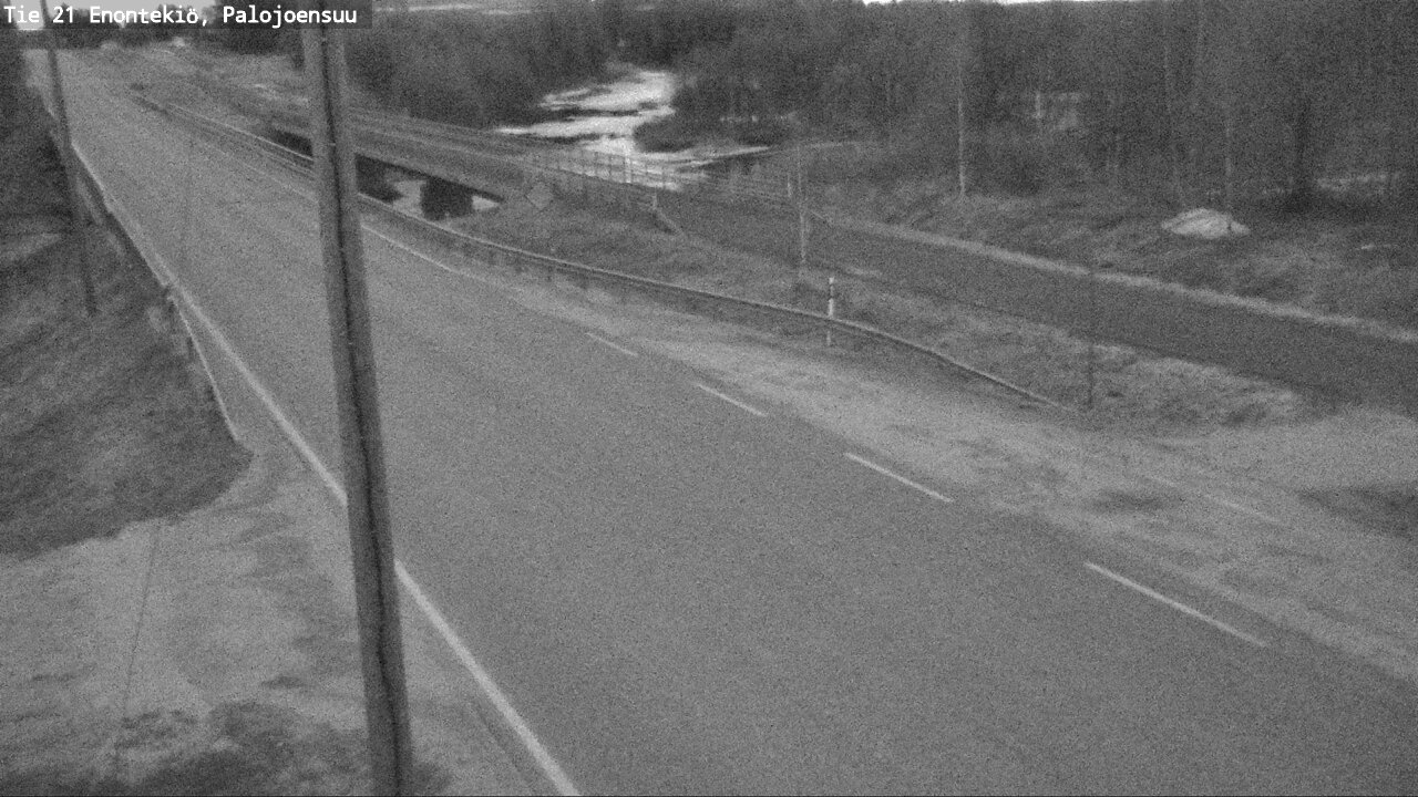 Weather Camera Image Väg 21 Enontekis, Palojoensuu, Enontekiö, Lappi