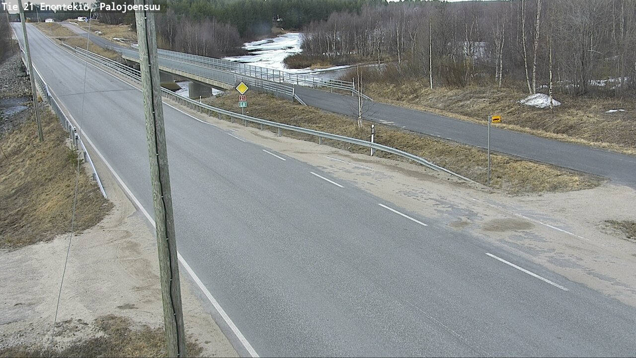 Kelikamerat Kuva Tie 21 Enontekiö_Palojoensuu, Enontekiö, Lappi