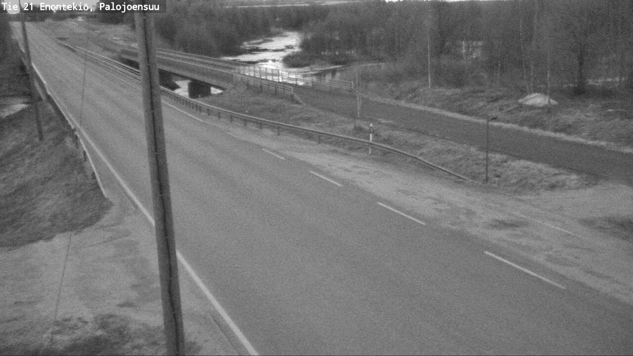 Weather Camera Image Väg 21 Enontekis, Palojoensuu, Enontekiö, Lappi