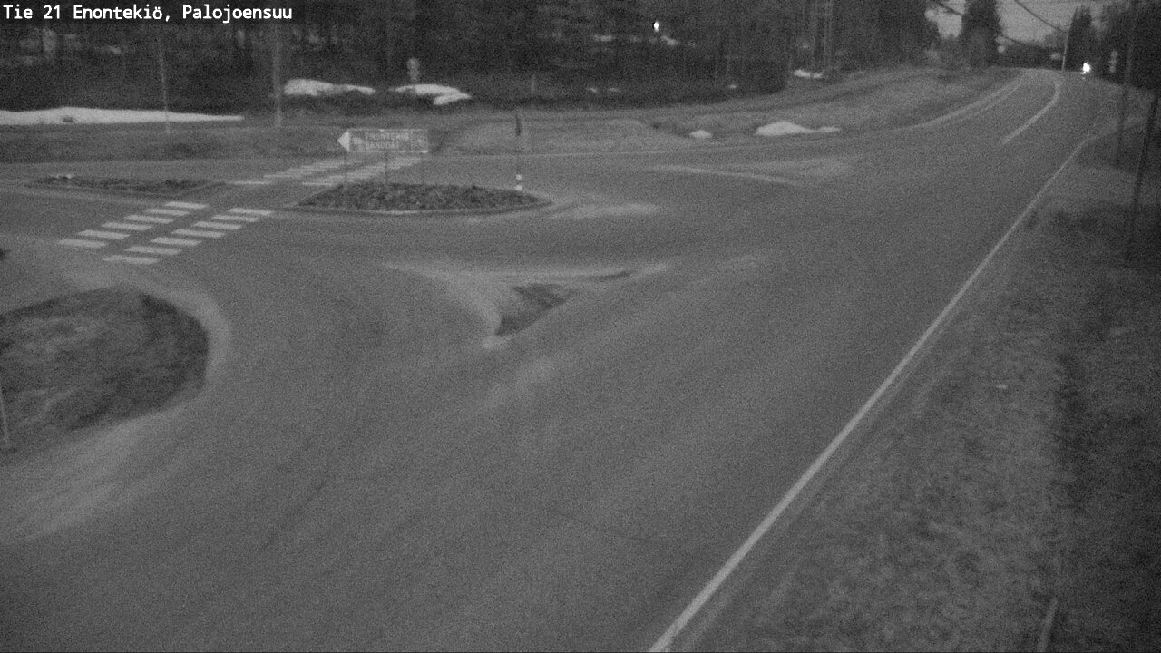 Weather Camera Image Road 21 Enontekiö, Palojoensuu, Enontekiö, Lappi