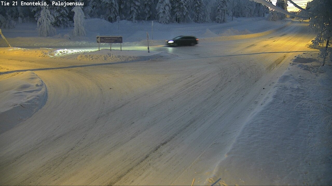 Kelikamerat Kuva Tie 21 Enontekiö_Palojoensuu, Enontekiö, Lappi