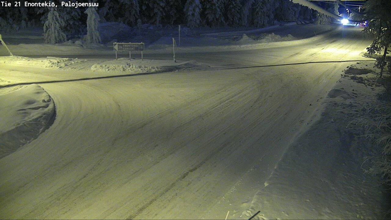 Kelikamerat Kuva Tie 21 Enontekiö_Palojoensuu, Enontekiö, Lappi