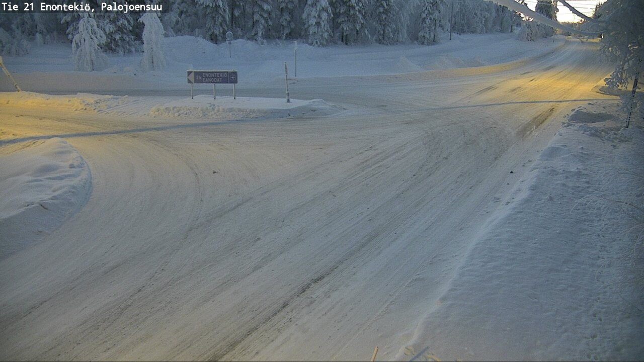 Kelikamerat Kuva Tie 21 Enontekiö_Palojoensuu, Enontekiö, Lappi