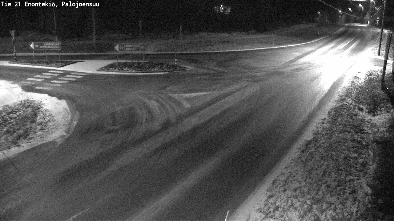 Weather Camera Image Väg 21 Enontekis, Palojoensuu, Enontekiö, Lappi