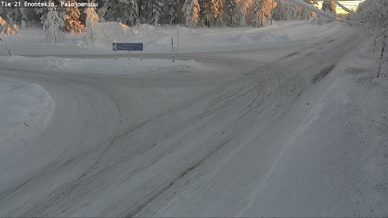 Kelikamerat Kuva Tie 21 Enontekiö_Palojoensuu, Enontekiö, Lappi