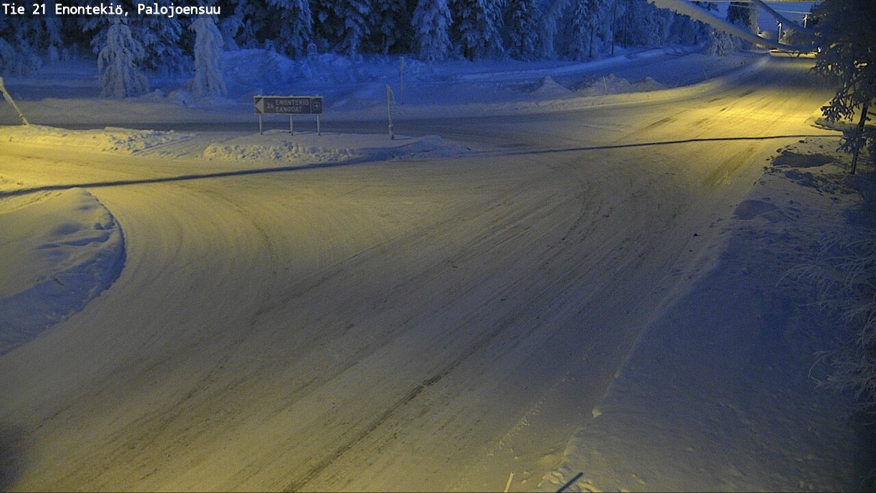 Kelikamerat Kuva Tie 21 Enontekiö_Palojoensuu, Enontekiö, Lappi