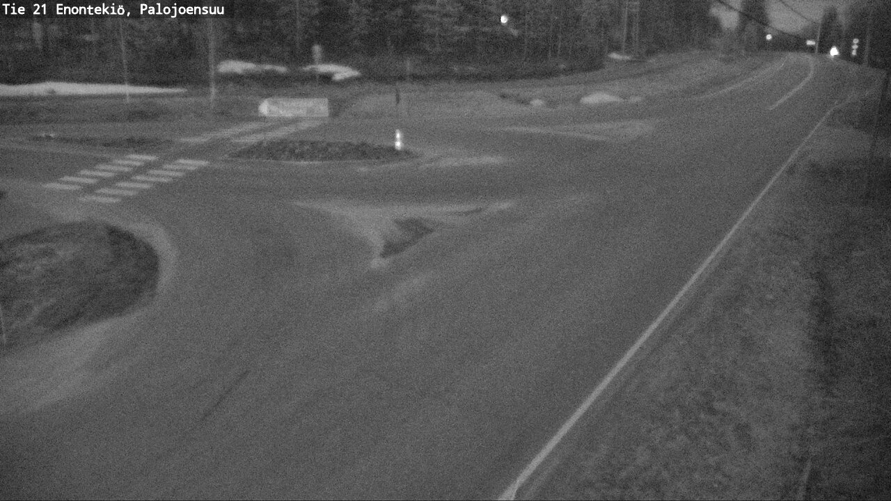 Weather Camera Image Road 21 Enontekiö, Palojoensuu, Enontekiö, Lappi