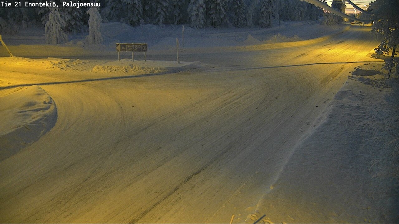 Kelikamerat Kuva Tie 21 Enontekiö_Palojoensuu, Enontekiö, Lappi