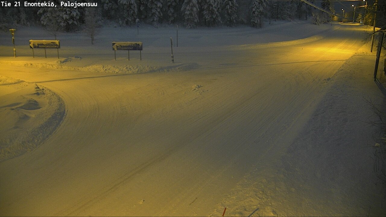 Kelikamerat Kuva Tie 21 Enontekiö_Palojoensuu, Enontekiö, Lappi