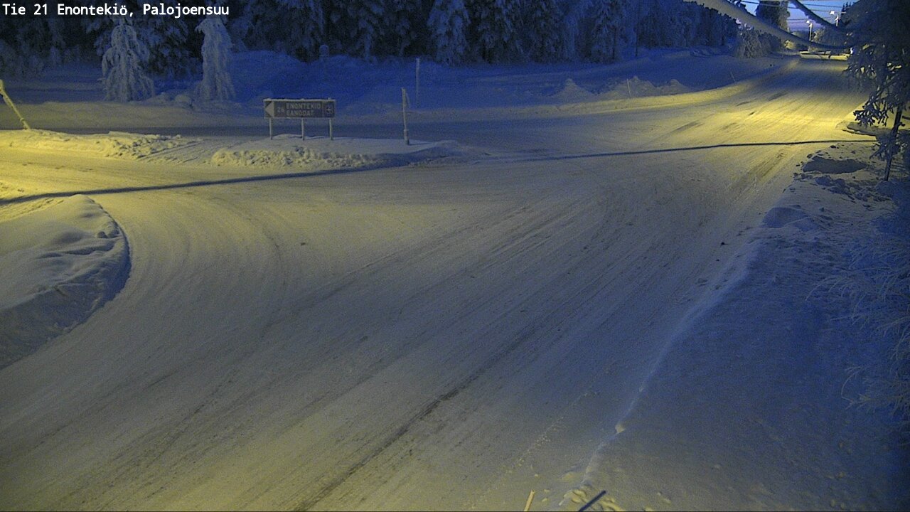 Kelikamerat Kuva Tie 21 Enontekiö_Palojoensuu, Enontekiö, Lappi
