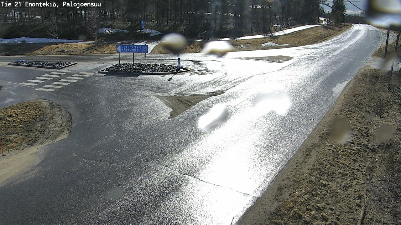 Weather Camera Image Road 21 Enontekiö, Palojoensuu, Enontekiö, Lappi
