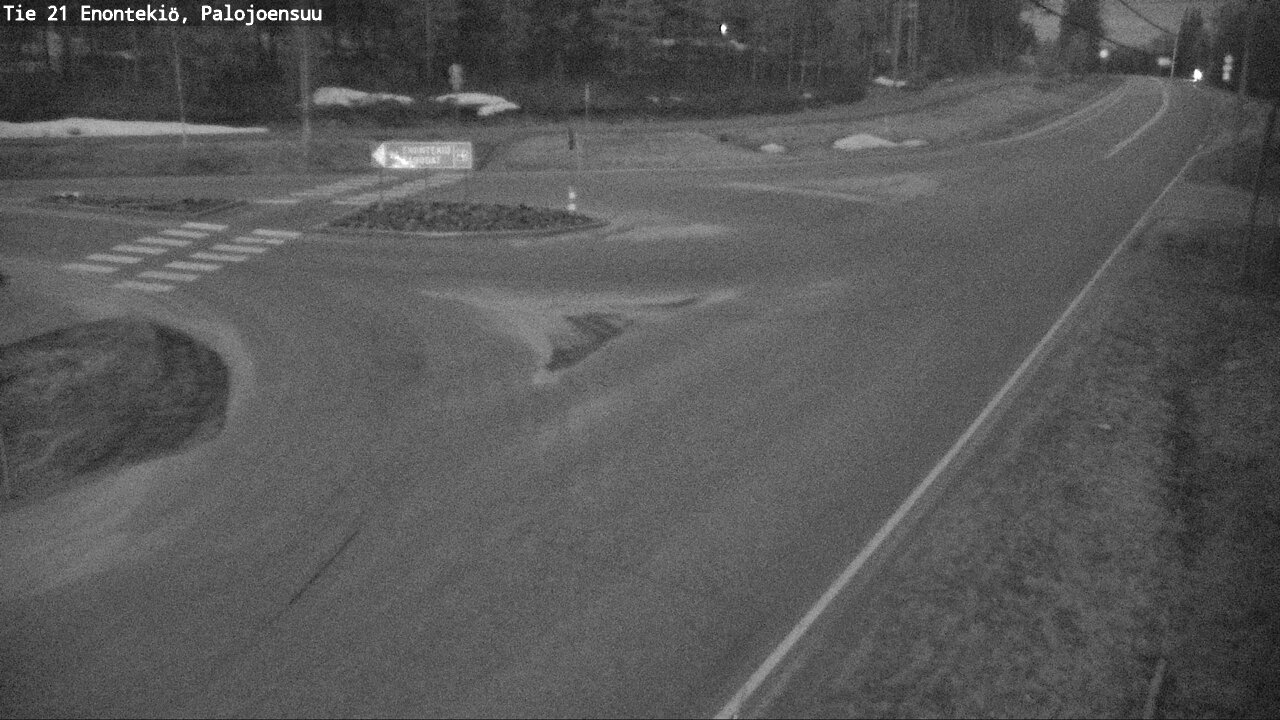 Weather Camera Image Road 21 Enontekiö, Palojoensuu, Enontekiö, Lappi