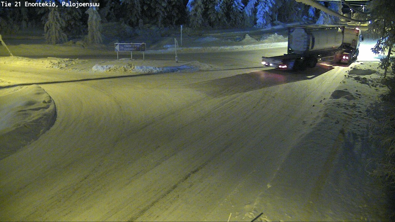 Kelikamerat Kuva Tie 21 Enontekiö_Palojoensuu, Enontekiö, Lappi