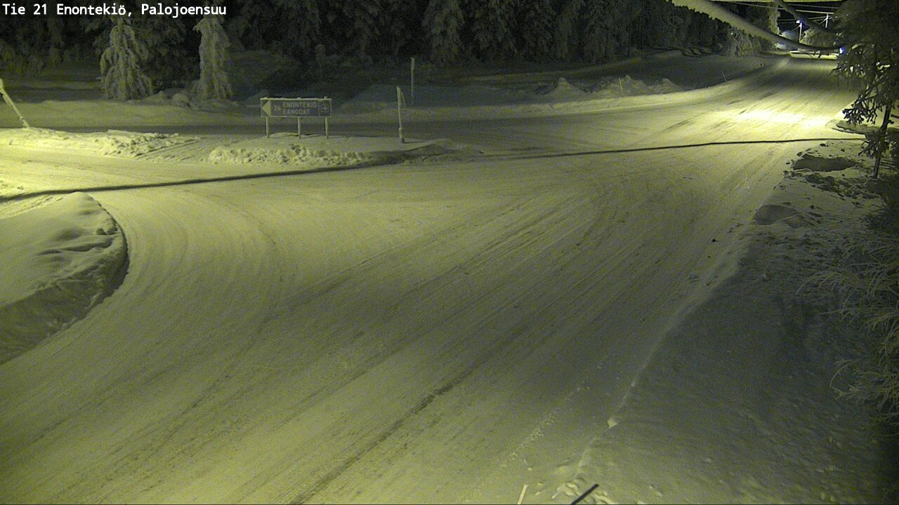 Kelikamerat Kuva Tie 21 Enontekiö_Palojoensuu, Enontekiö, Lappi