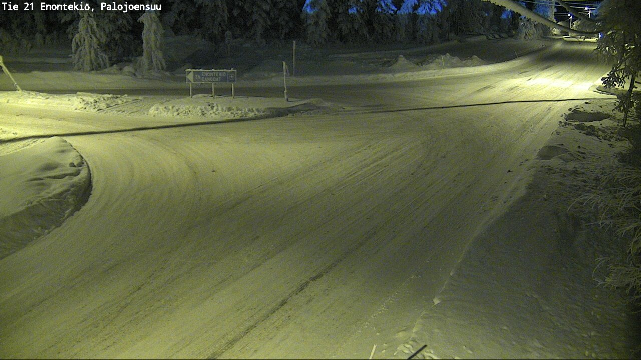 Kelikamerat Kuva Tie 21 Enontekiö_Palojoensuu, Enontekiö, Lappi