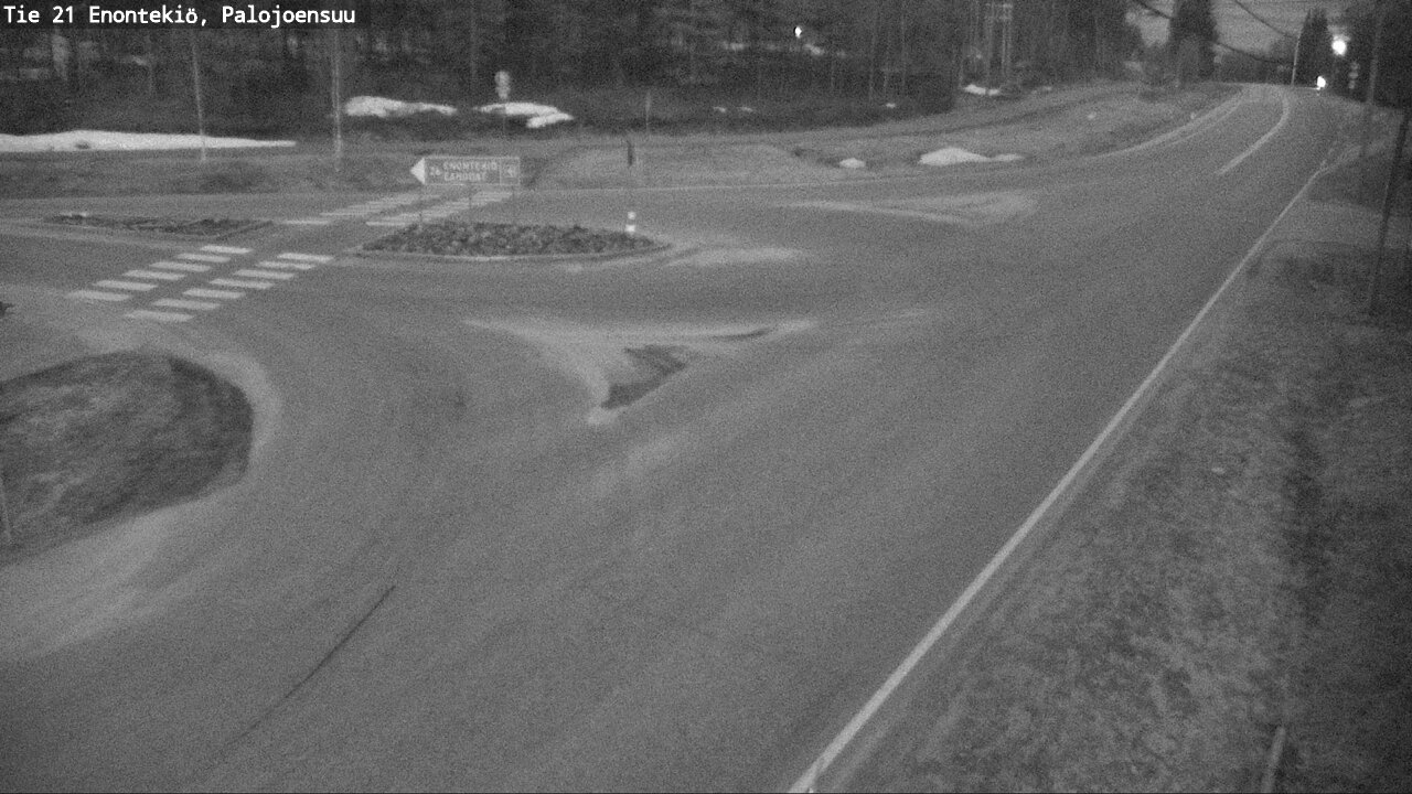Weather Camera Image Road 21 Enontekiö, Palojoensuu, Enontekiö, Lappi