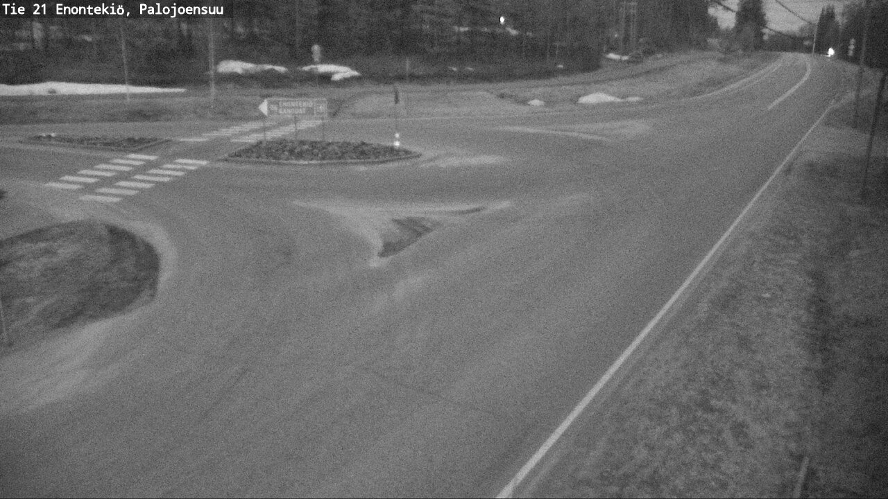 Weather Camera Image Road 21 Enontekiö, Palojoensuu, Enontekiö, Lappi