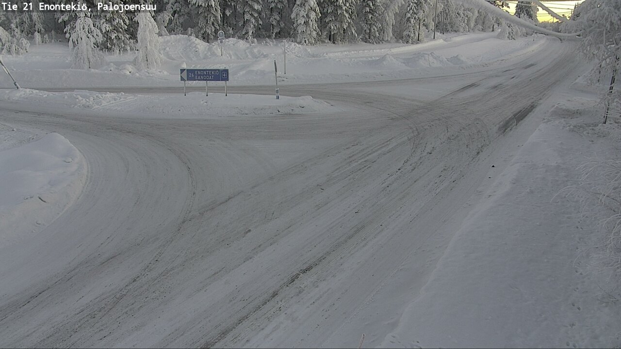 Kelikamerat Kuva Tie 21 Enontekiö_Palojoensuu, Enontekiö, Lappi