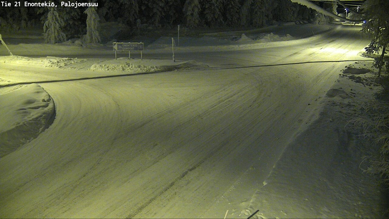 Kelikamerat Kuva Tie 21 Enontekiö_Palojoensuu, Enontekiö, Lappi