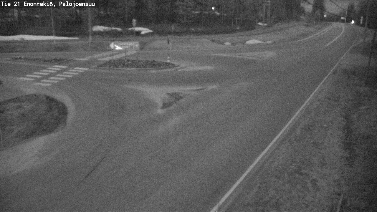 Weather Camera Image Road 21 Enontekiö, Palojoensuu, Enontekiö, Lappi