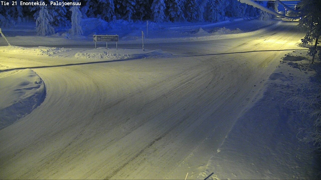 Kelikamerat Kuva Tie 21 Enontekiö_Palojoensuu, Enontekiö, Lappi