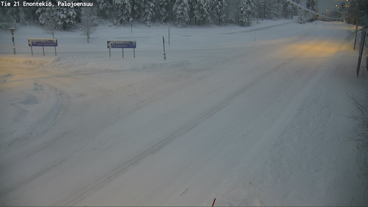 Kelikamerat Kuva Tie 21 Enontekiö_Palojoensuu, Enontekiö, Lappi