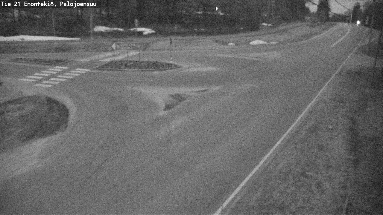 Weather Camera Image Road 21 Enontekiö, Palojoensuu, Enontekiö, Lappi