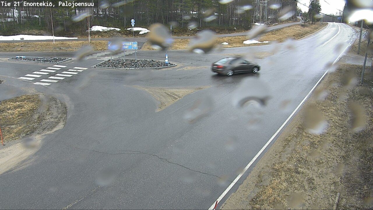 Weather Camera Image Road 21 Enontekiö, Palojoensuu, Enontekiö, Lappi