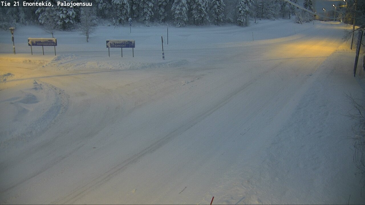 Kelikamerat Kuva Tie 21 Enontekiö_Palojoensuu, Enontekiö, Lappi