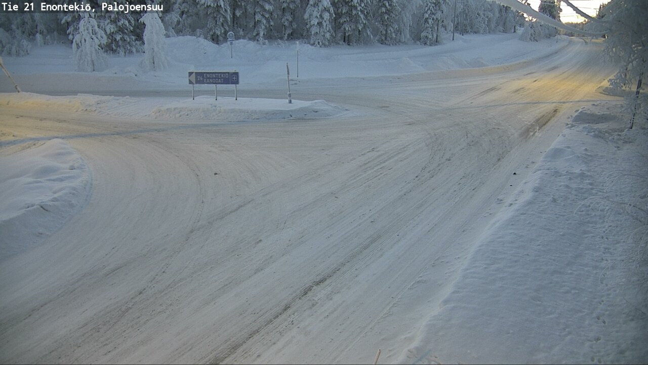 Kelikamerat Kuva Tie 21 Enontekiö_Palojoensuu, Enontekiö, Lappi