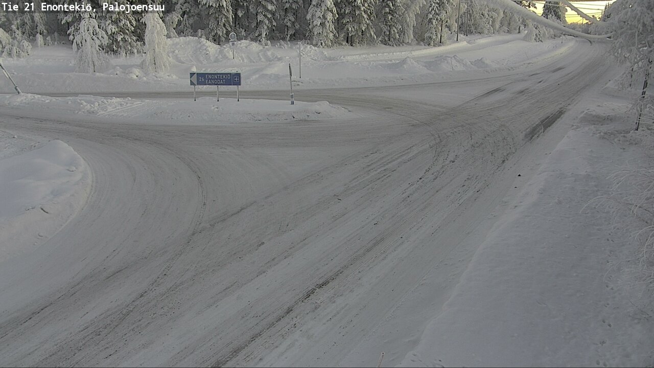 Kelikamerat Kuva Tie 21 Enontekiö_Palojoensuu, Enontekiö, Lappi