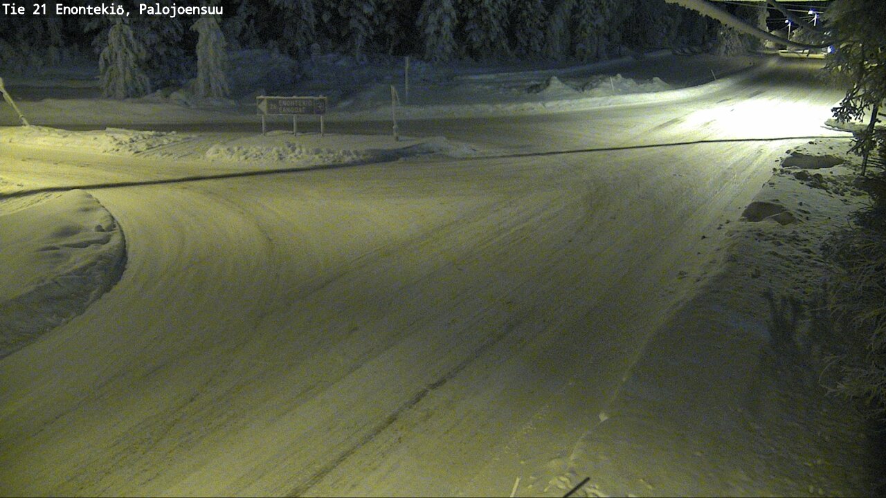 Kelikamerat Kuva Tie 21 Enontekiö_Palojoensuu, Enontekiö, Lappi