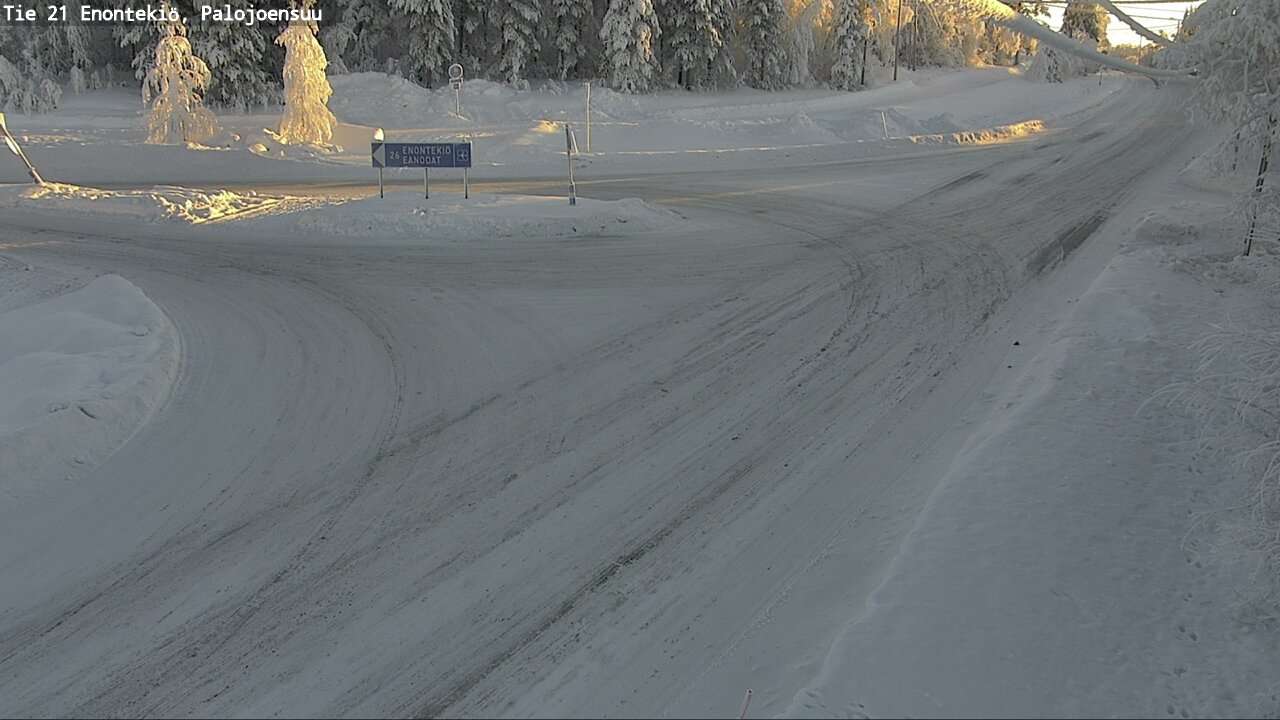 Kelikamerat Kuva Tie 21 Enontekiö_Palojoensuu, Enontekiö, Lappi