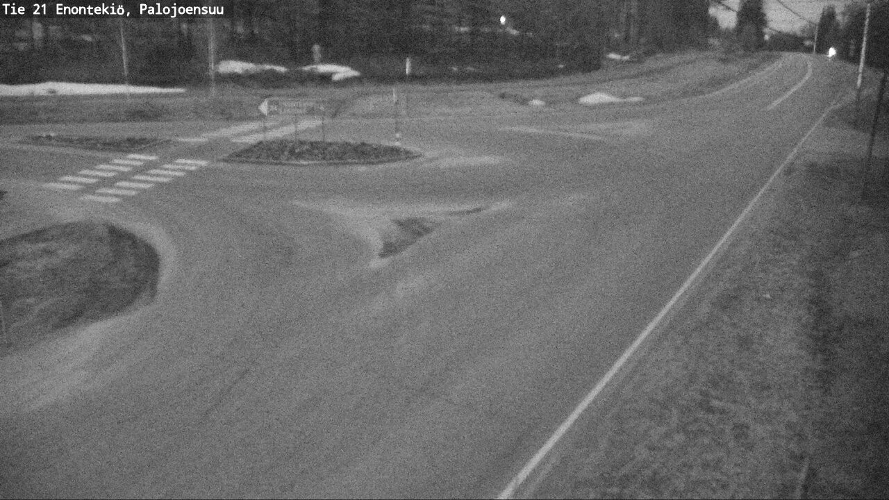 Weather Camera Image Road 21 Enontekiö, Palojoensuu, Enontekiö, Lappi