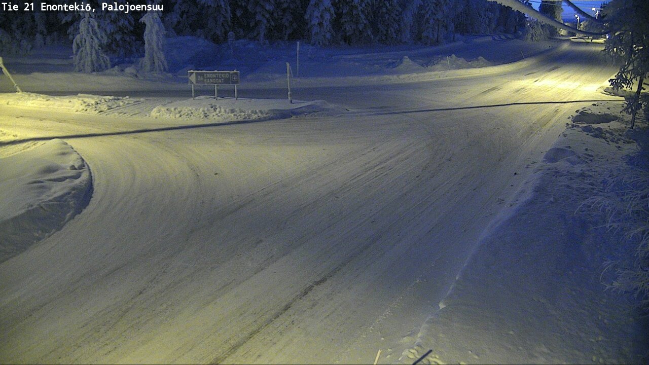 Kelikamerat Kuva Tie 21 Enontekiö_Palojoensuu, Enontekiö, Lappi