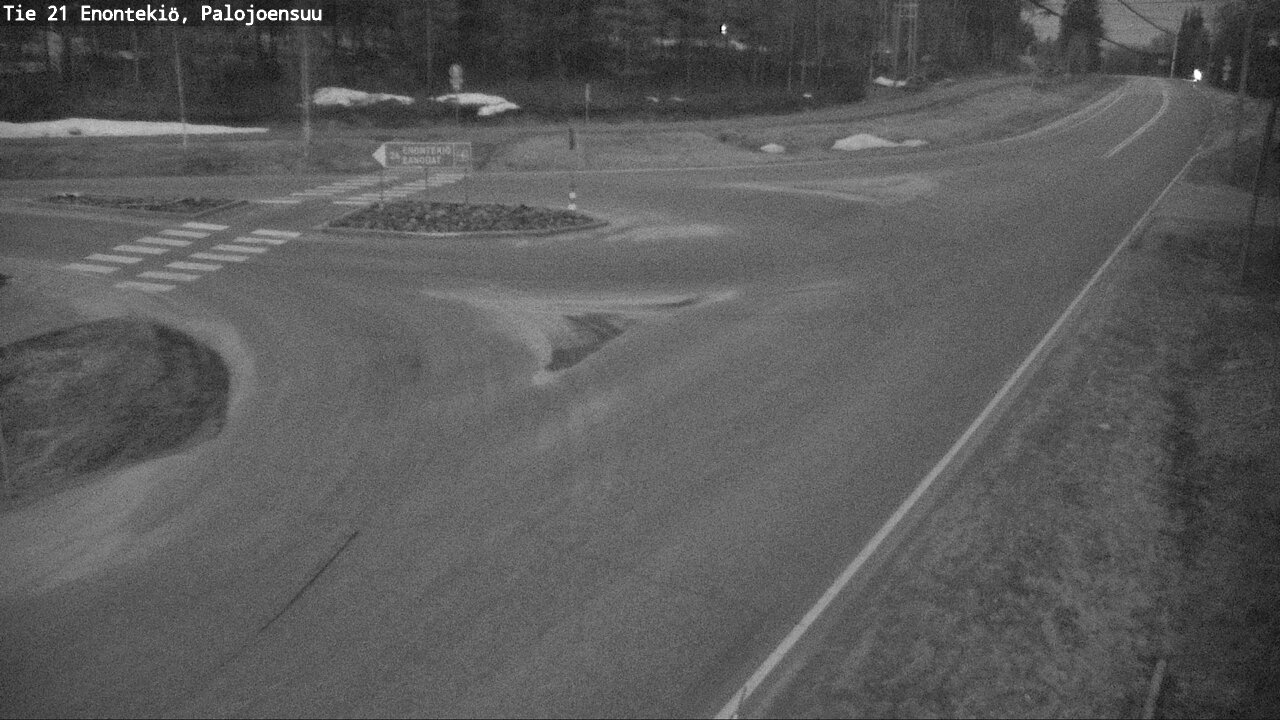Weather Camera Image Road 21 Enontekiö, Palojoensuu, Enontekiö, Lappi