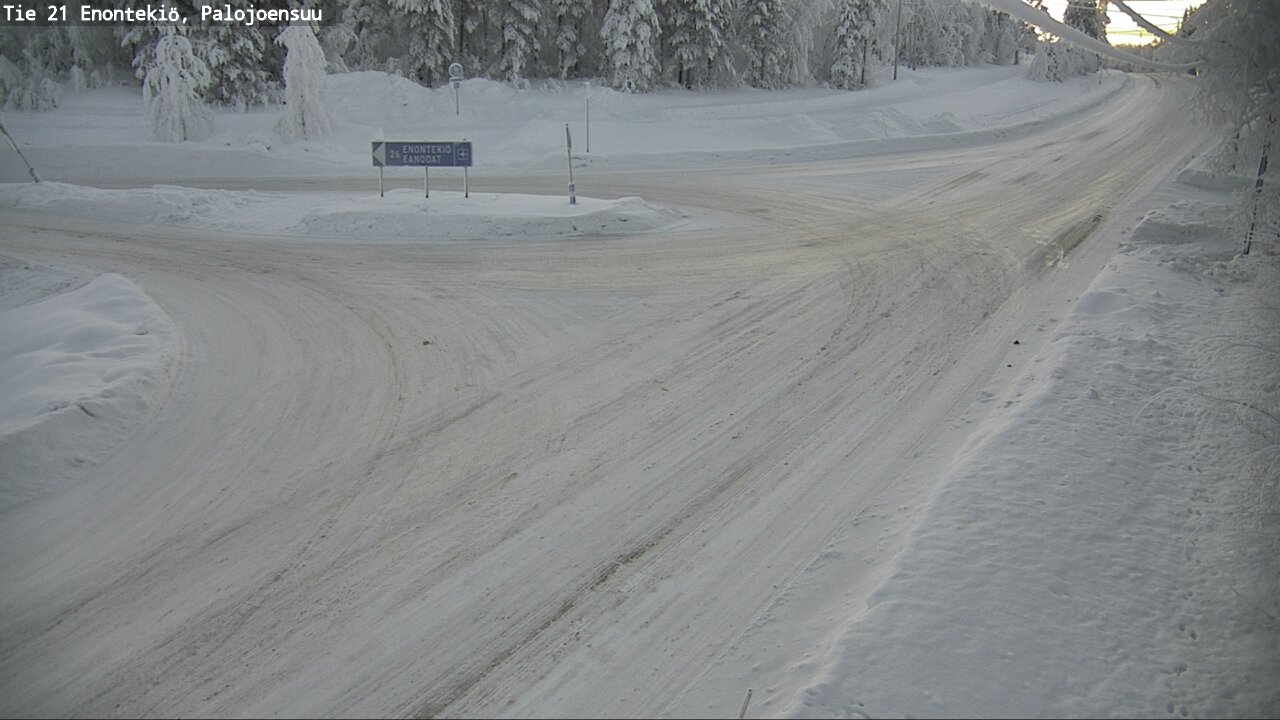 Kelikamerat Kuva Tie 21 Enontekiö_Palojoensuu, Enontekiö, Lappi