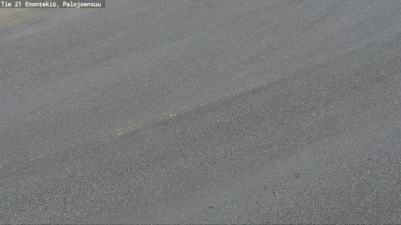 Weather Camera Image Road 21 Enontekiö, Palojoensuu, Enontekiö, Lappi
