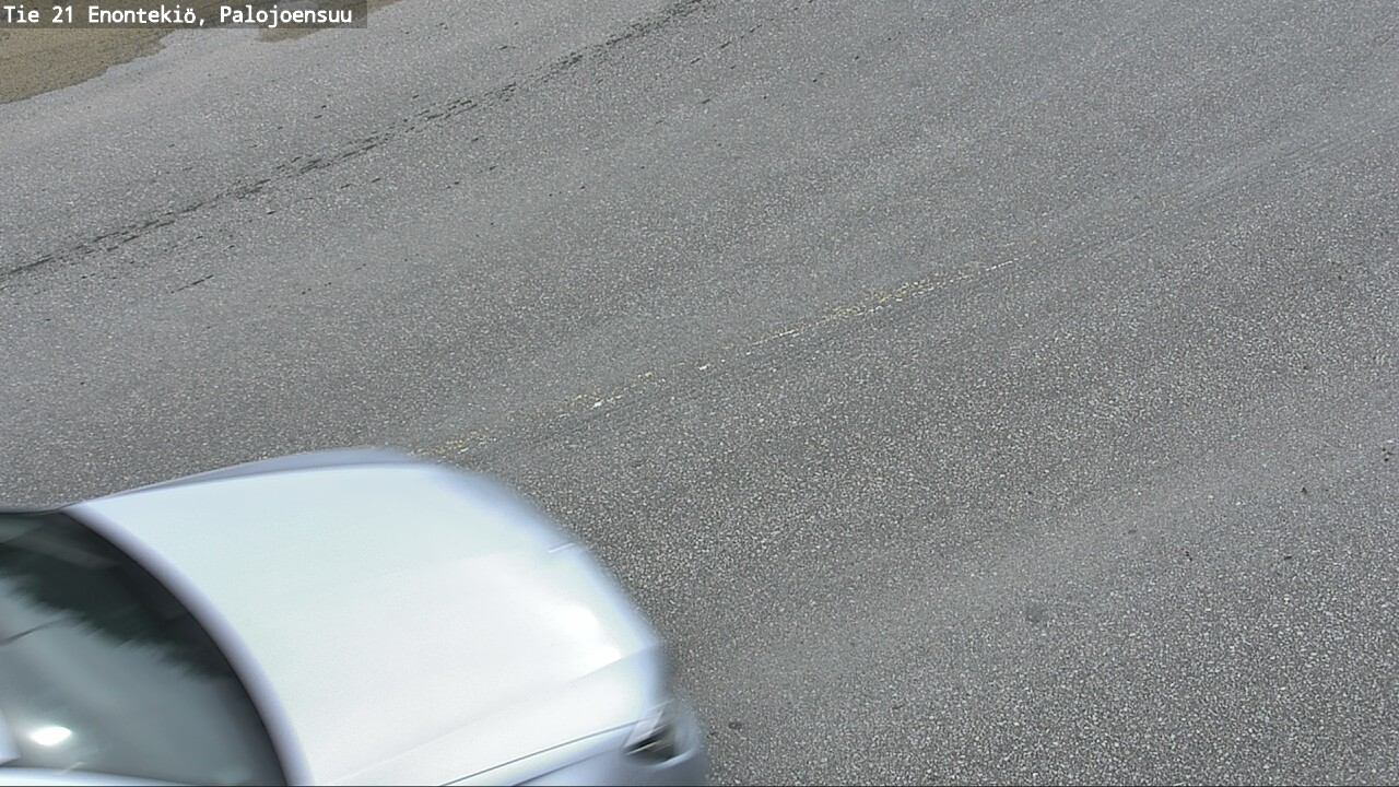 Weather Camera Image Väg 21 Enontekis, Palojoensuu, Enontekiö, Lappi