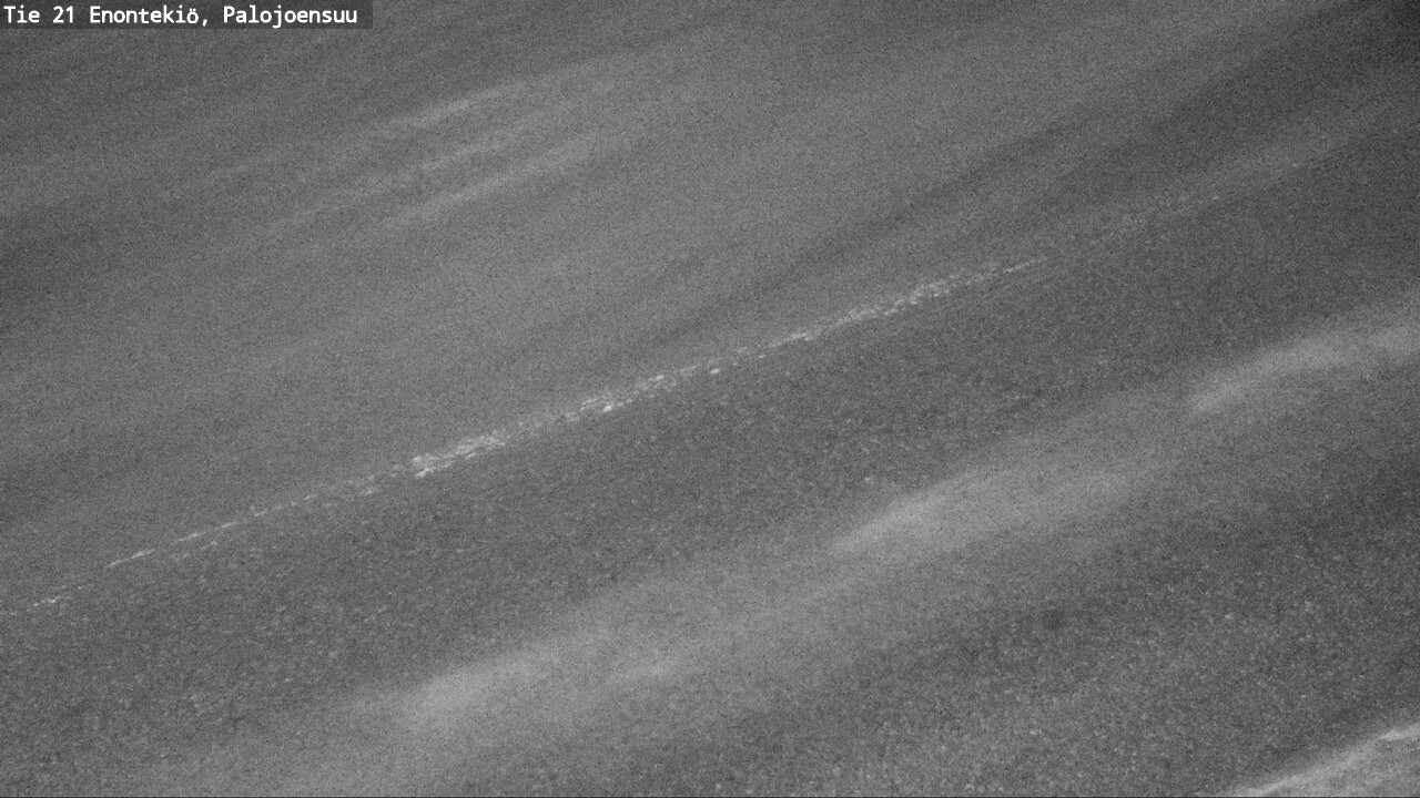 Weather Camera Image Road 21 Enontekiö, Palojoensuu, Enontekiö, Lappi