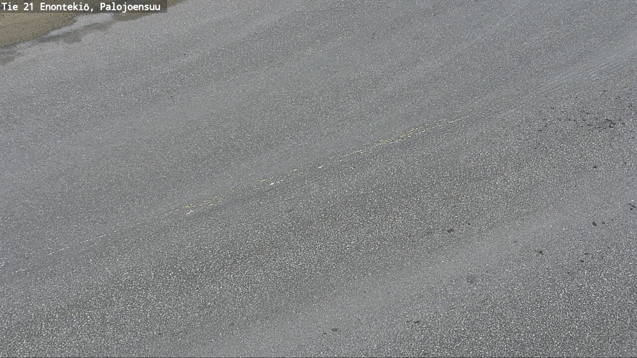 Weather Camera Image Väg 21 Enontekis, Palojoensuu, Enontekiö, Lappi