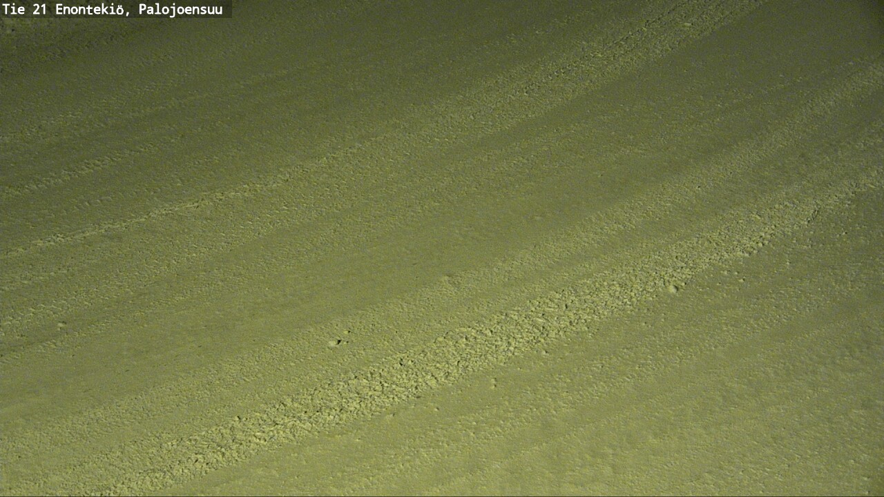 Weather Camera Image Väg 21 Enontekis, Palojoensuu, Enontekiö, Lappi