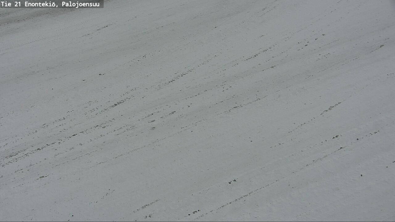 Weather Camera Image Väg 21 Enontekis, Palojoensuu, Enontekiö, Lappi