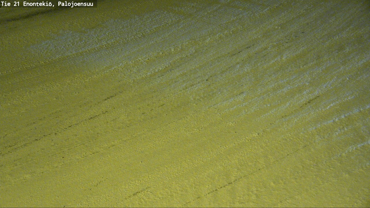 Weather Camera Image Väg 21 Enontekis, Palojoensuu, Enontekiö, Lappi