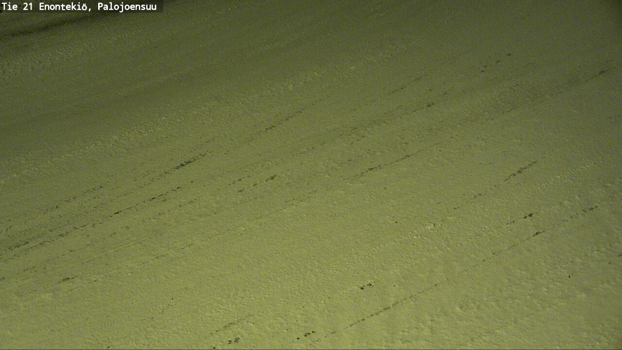 Weather Camera Image Väg 21 Enontekis, Palojoensuu, Enontekiö, Lappi